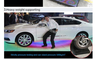 O diodo emissor de luz de Dance Floor do Car Show indica o passo interativo 6.25mm
