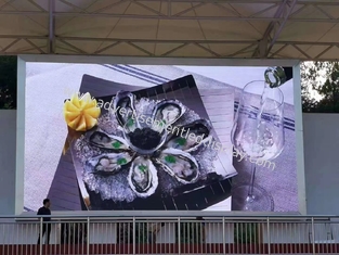 Painéis de exibição de parede de vídeo LED flexíveis Material de gabinete de ferro personalizável