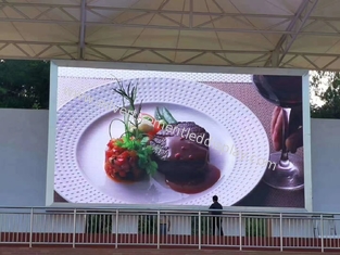 Elegante e moderno ecrã de parede de vídeo LED 192x192mm para lobbies Galerias Escritórios