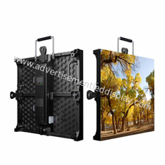 Ecrã LED de ferro personalizado Cores vibrantes para publicidade ao ar livre Tamanho da tela 192x192mm