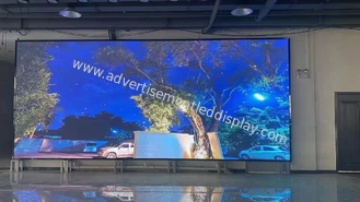 Armário de alumínio Display LED interior com sistema de som integrado para solução tudo-em-um