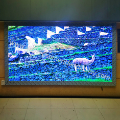 Display de publicidade LED de alta visibilidade 192x192mm Tamanho do módulo para locais movimentados