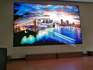 P7.62 1920hz Lcd externo para publicidade montado na parede
