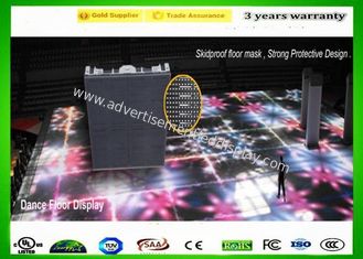 Exposição de diodo emissor de luz de P6.25 Dance Floor, painéis de assoalho iluminados 250mx250mm