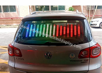 tela do diodo emissor de luz de 1000x375mm para a janela traseira do carro, exposição de mensagem do carro P3.91