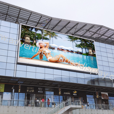 Display de parede de vídeo LED exterior Design à prova de intempéries Resistente à luz solar