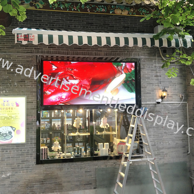 Painel de exibição de tela LED de alta resolução com ângulos de visão amplos para sinalização digital e varejo