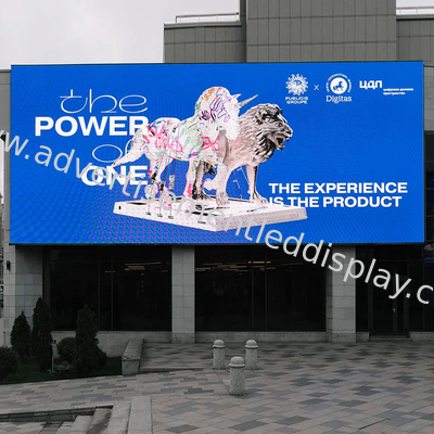 Displays LED de longa duração e eficiência energética para publicidade externa econômica