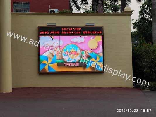 Ecrã de publicidade LED exterior O último recurso para publicidade visual