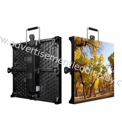 Ecrã LED de ferro personalizado Cores vibrantes para publicidade ao ar livre Tamanho da tela 192x192mm