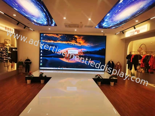 Ecrã de publicidade LED dinâmico com cores vibrantes