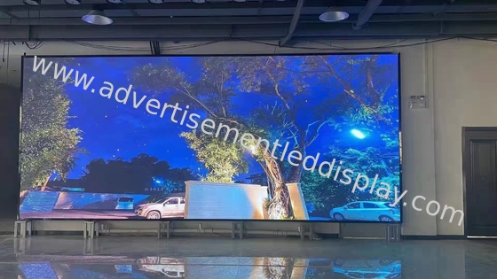 Armário de alumínio Display LED interior com sistema de som integrado para solução tudo-em-um