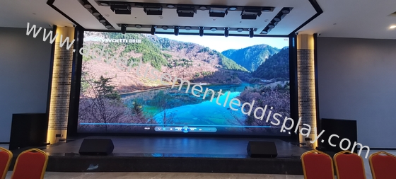 Armário de alumínio Display LED de cores inteiras para visuais deslumbrantes em qualquer ambiente