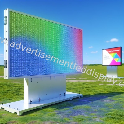 Ecrã de publicidade LED resistente a intempéries 192x192mm Tamanho 6000cd Brilho para uso externo