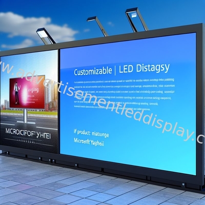 Display de publicidade LED personalizável com sistema de controle de Linsn / Nova-star / Colorlight