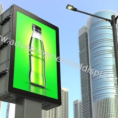 Display de publicidade LED de alto brilho para leitura da luz solar