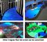 exposição de diodo emissor de luz de 3d Dance Floor, tela interativa do assoalho do diodo emissor de luz 6000cd