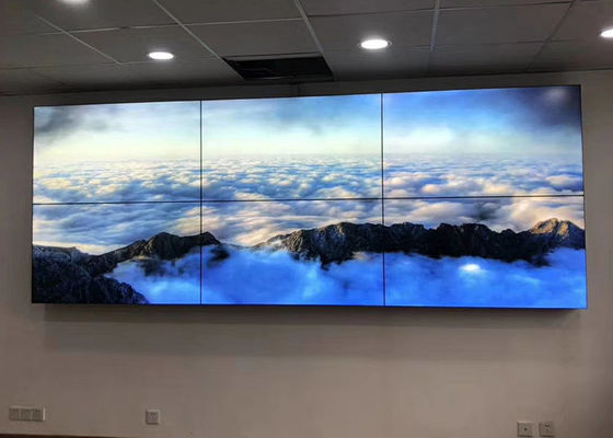 DID 55 polegadas de vídeo LED parede parede ecrã de exibição estreito Bezel Splicing