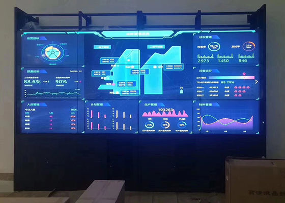 3x3 DID LED Video Wall Display para publicidade