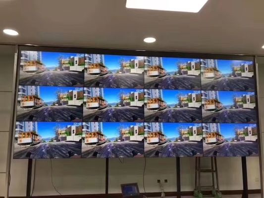 500 cd/M2 Parede de vídeo LED sem costura 16,7M Cor 6ms Tempo de resposta
