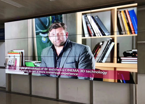 Ecrã de parede de vídeo LED 500cd LED montado na parede