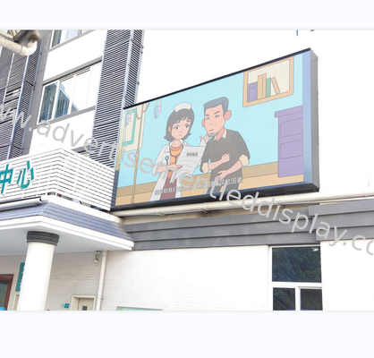 Display de parede de vídeo LED resistente a intempéries para eventos ao ar livre